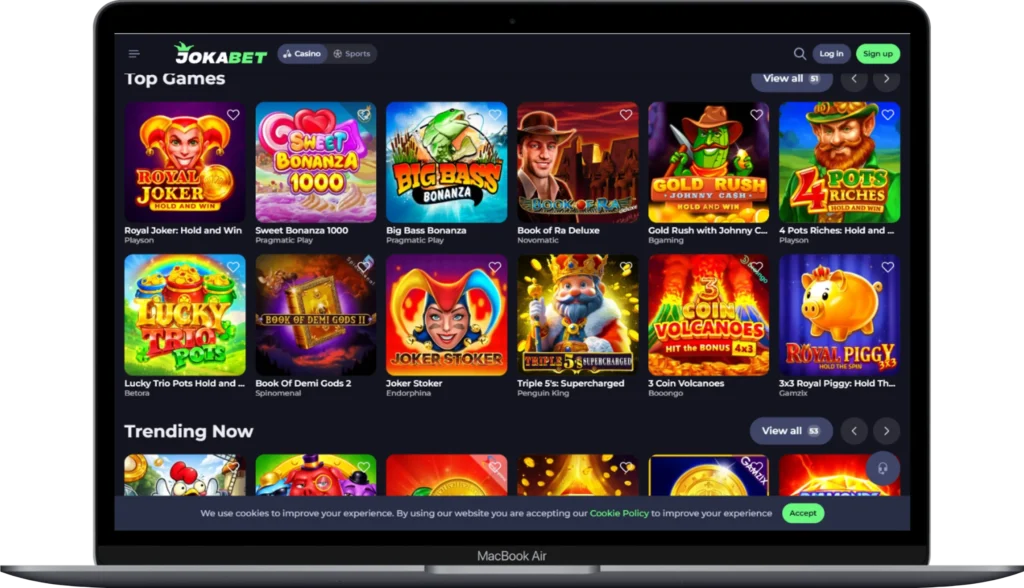 JokaBet casino sister sites