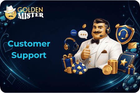 Customer Support Golden Mister Casino