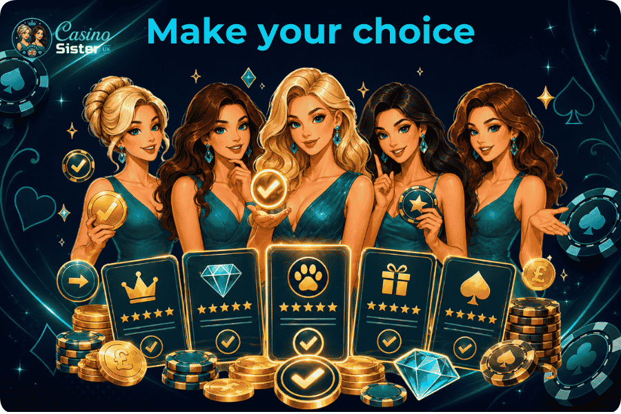 Casino Sister Site compares operator links